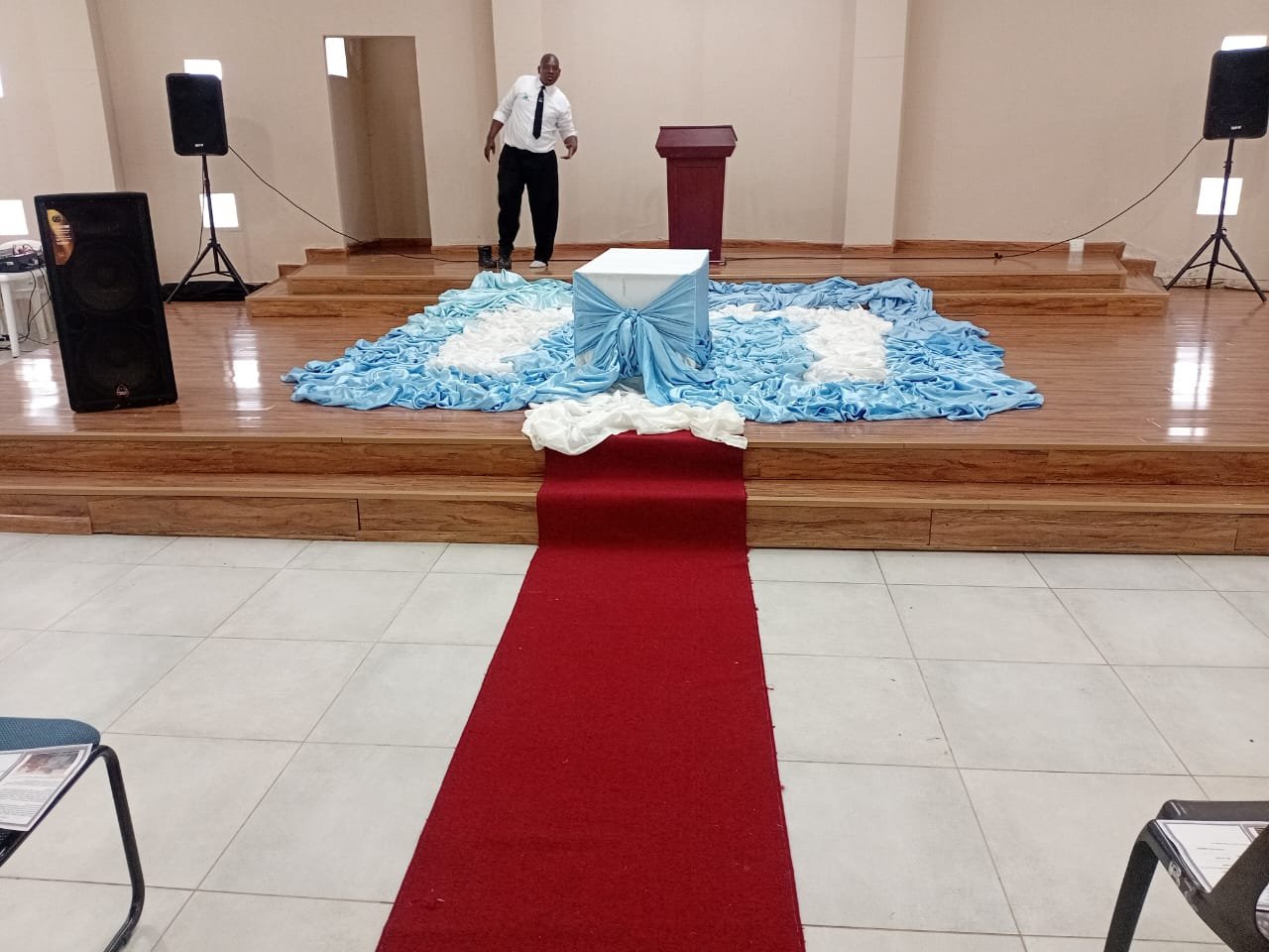 Crosses, Wreaths, and Ceremony Decorations